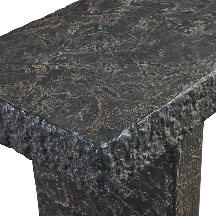 SLATE CONCRETE CONSOLE TABLE