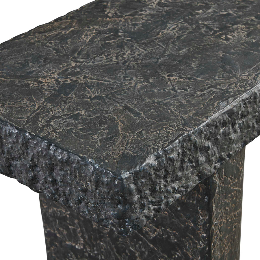 SLATE CONCRETE CONSOLE TABLE