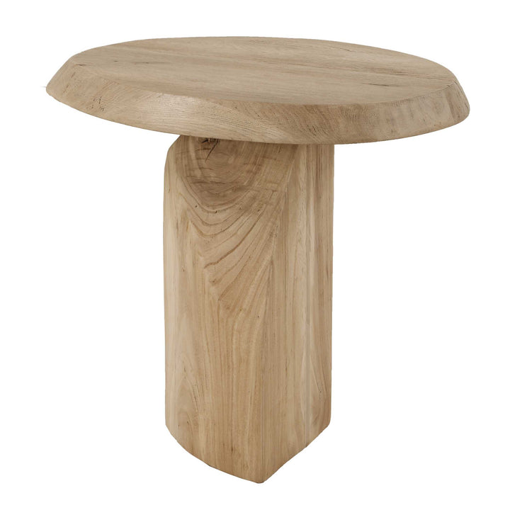 TIERNAN RECLAIMED OAK SIDE TABLE