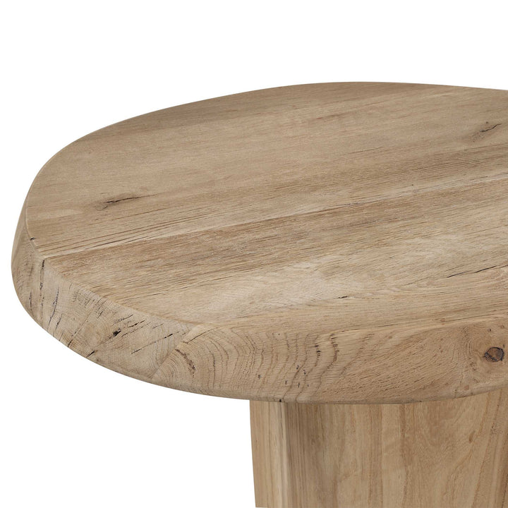 TIERNAN RECLAIMED OAK SIDE TABLE