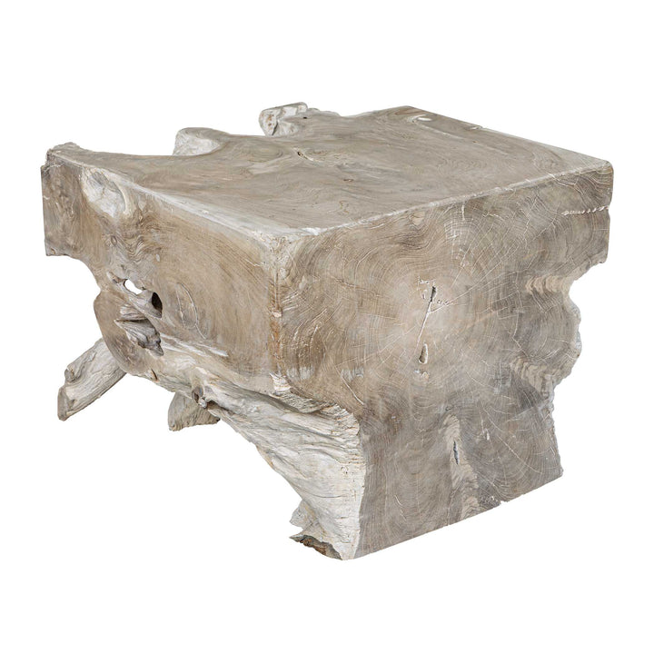 DEGUARA BLEACHED DRIFTWOOD COFFEE TABLE