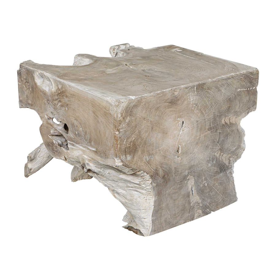 DEGUARA BLEACHED DRIFTWOOD COFFEE TABLE