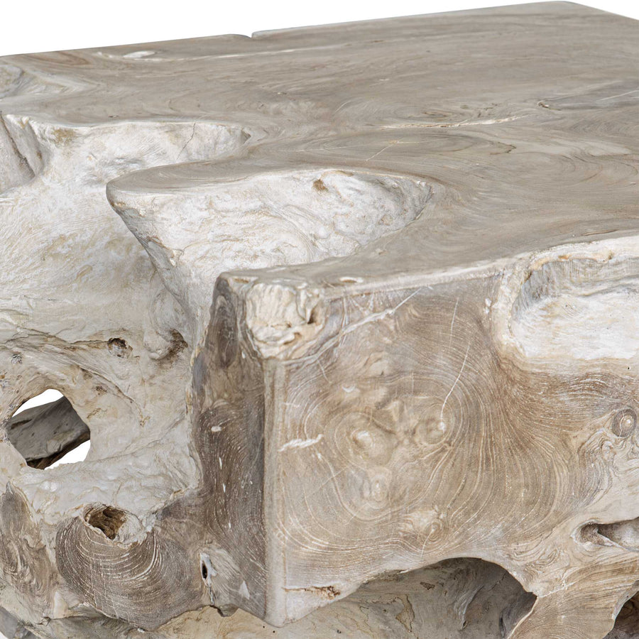 DEGUARA BLEACHED DRIFTWOOD COFFEE TABLE