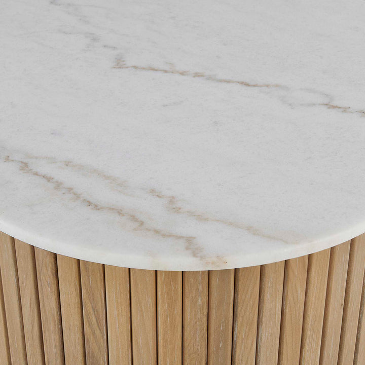 ARIK MARBLE TOP COFFEE TABLE