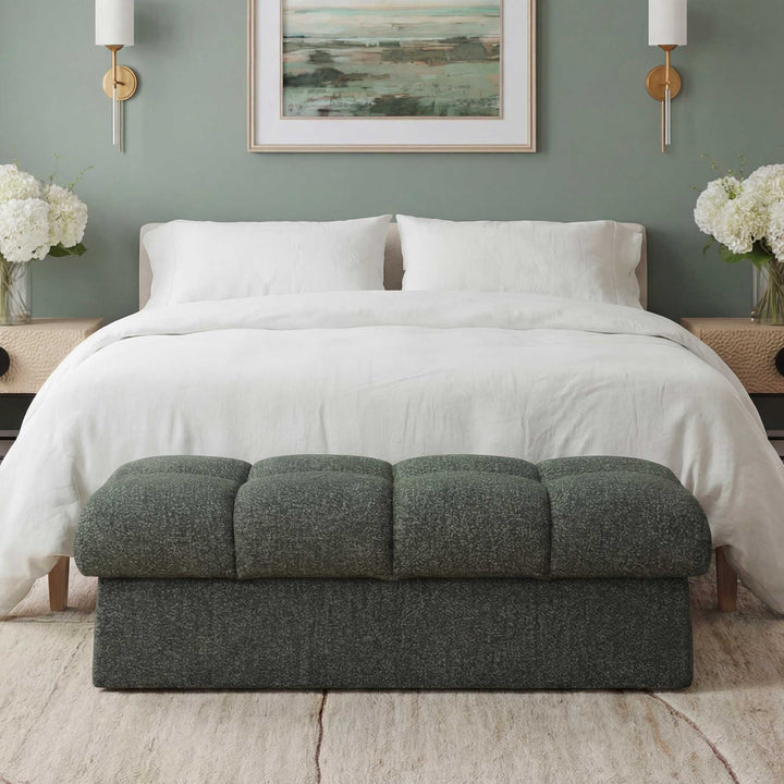 MOSS LAKE UPHOLSTERED BEDROOM BENCH