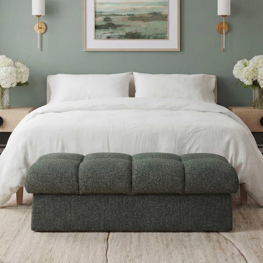 MOSS LAKE UPHOLSTERED BEDROOM BENCH