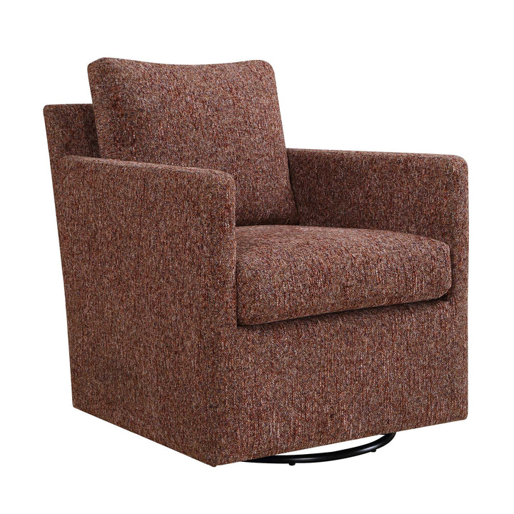 CANYON CHENILLE SWIVEL ARMCHAIR