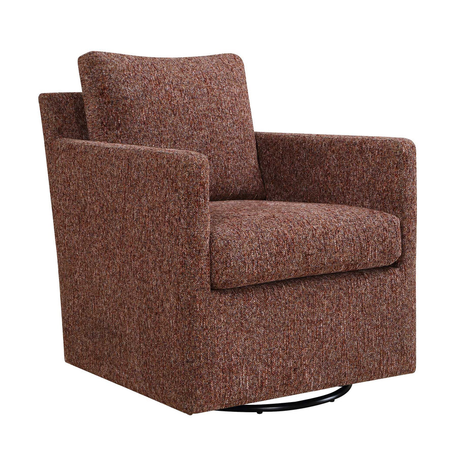CANYON CHENILLE SWIVEL ARMCHAIR