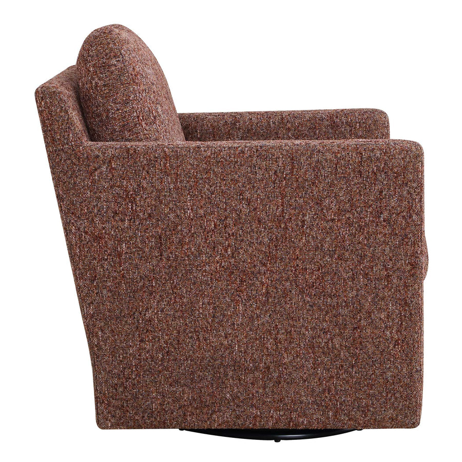 CANYON CHENILLE SWIVEL ARMCHAIR