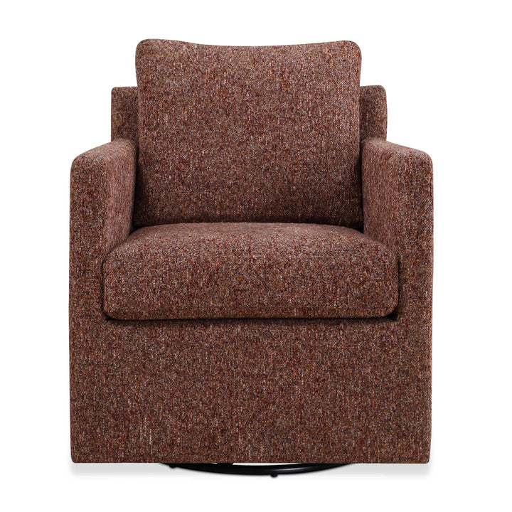 CANYON CHENILLE SWIVEL ARMCHAIR