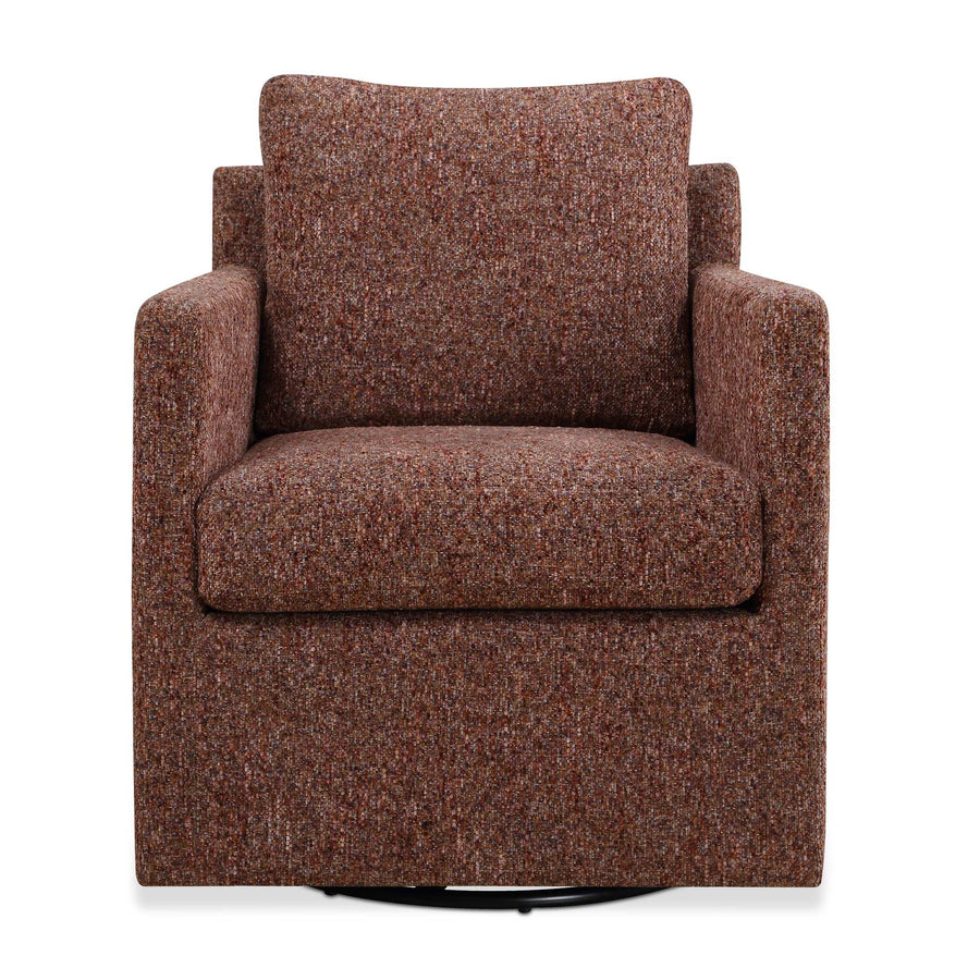 CANYON CHENILLE SWIVEL ARMCHAIR