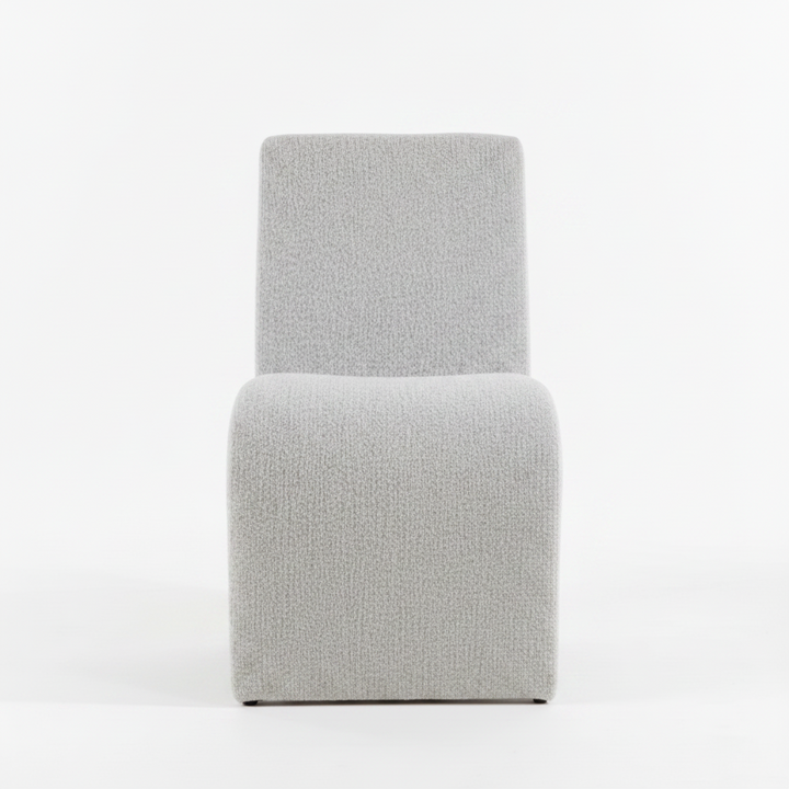 VALENTIN BOUCLE UPHOLSTERED DINING CHAIR