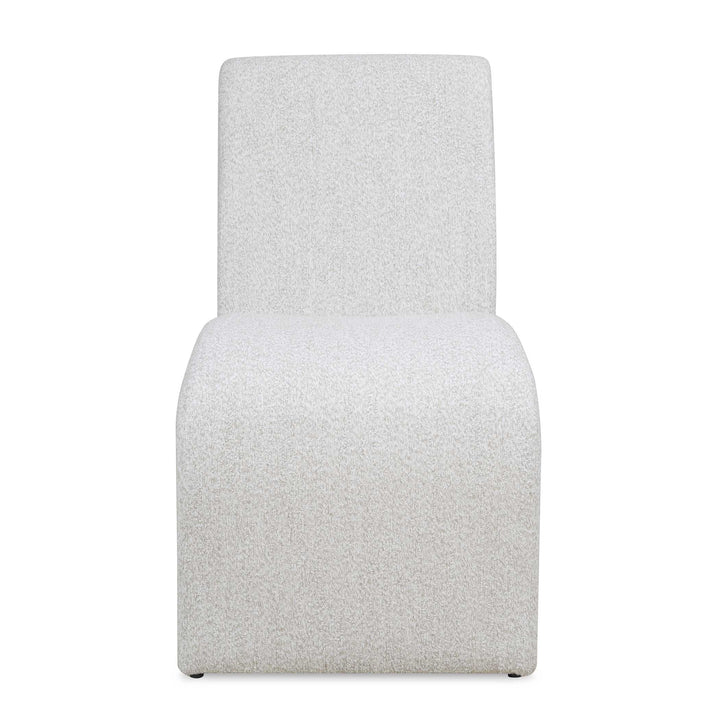 VALENTIN BOUCLE UPHOLSTERED DINING CHAIR