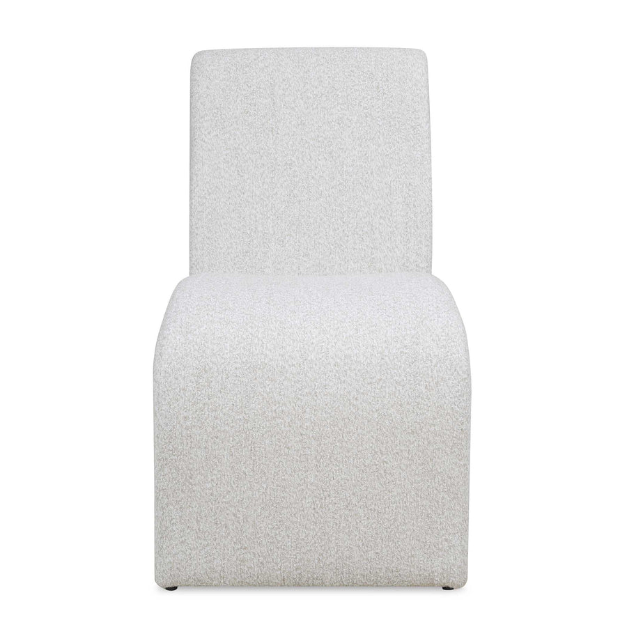 VALENTIN BOUCLE UPHOLSTERED DINING CHAIR