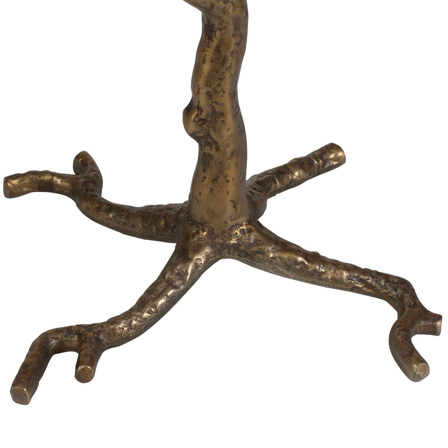 BRANCH INDOOR-OUTDOOR MARBLE ACCENT TABLE
