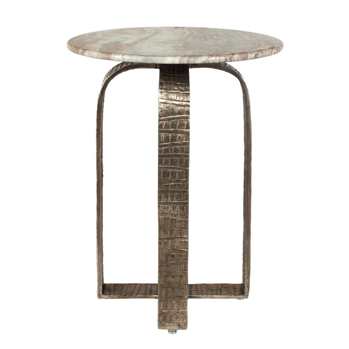WARNER INDOOR-OUTDOOR SIDE TABLE