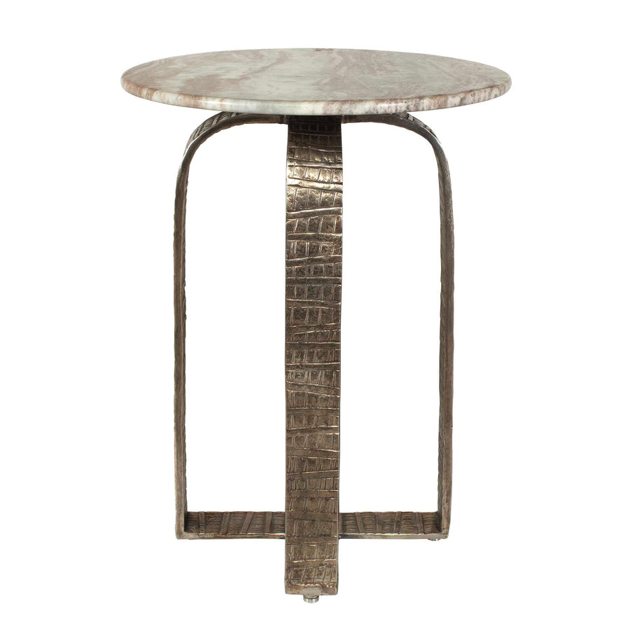 WARNER INDOOR-OUTDOOR SIDE TABLE