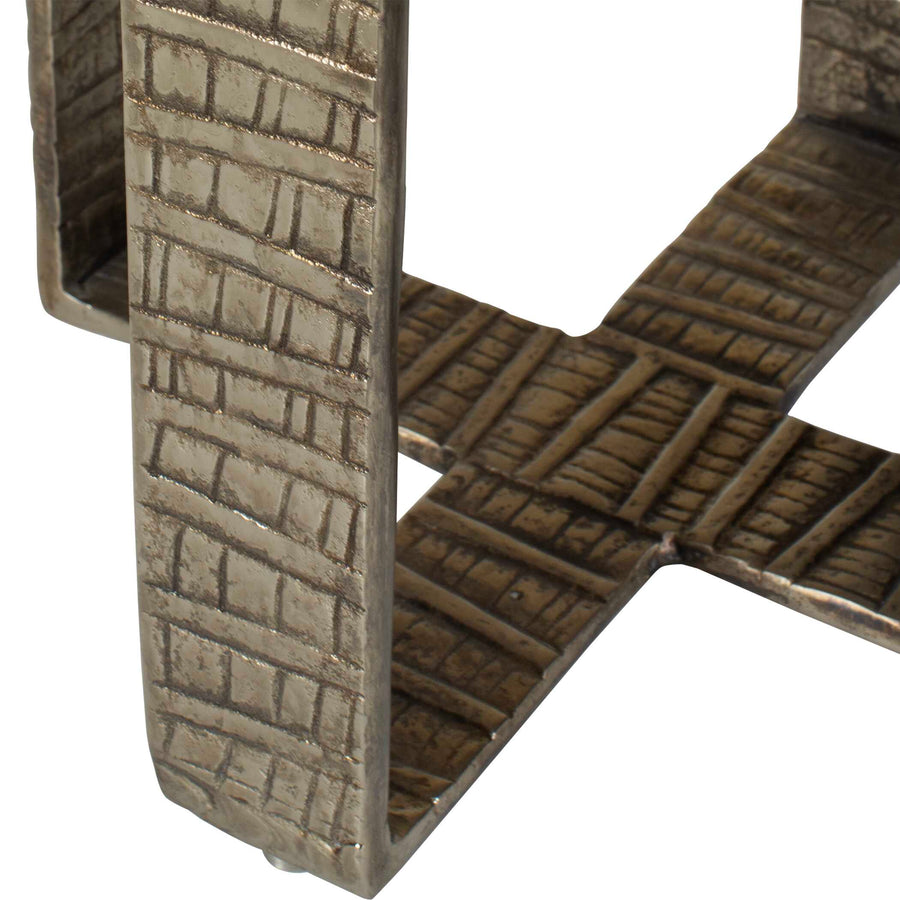 WARNER INDOOR-OUTDOOR SIDE TABLE