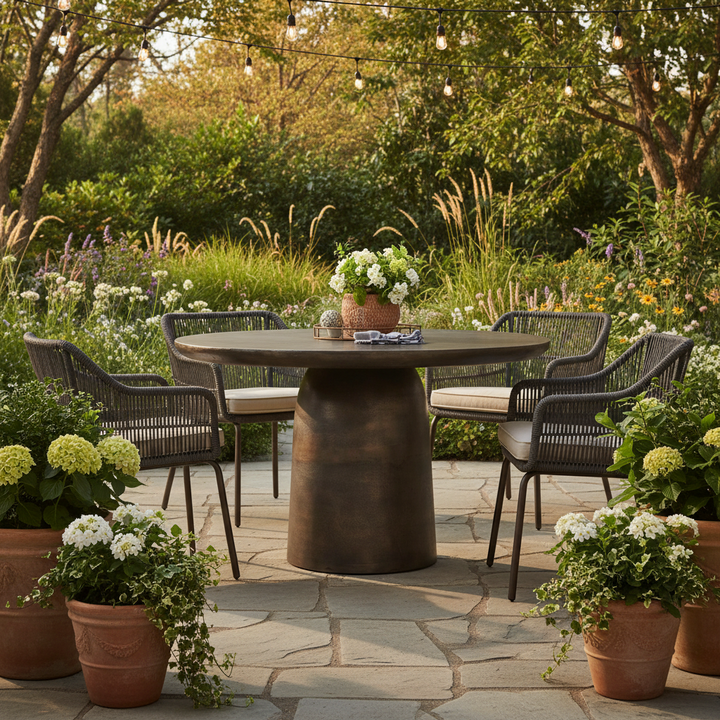 MADRONE BRONZE ALUMINUM BISTRO TABLE