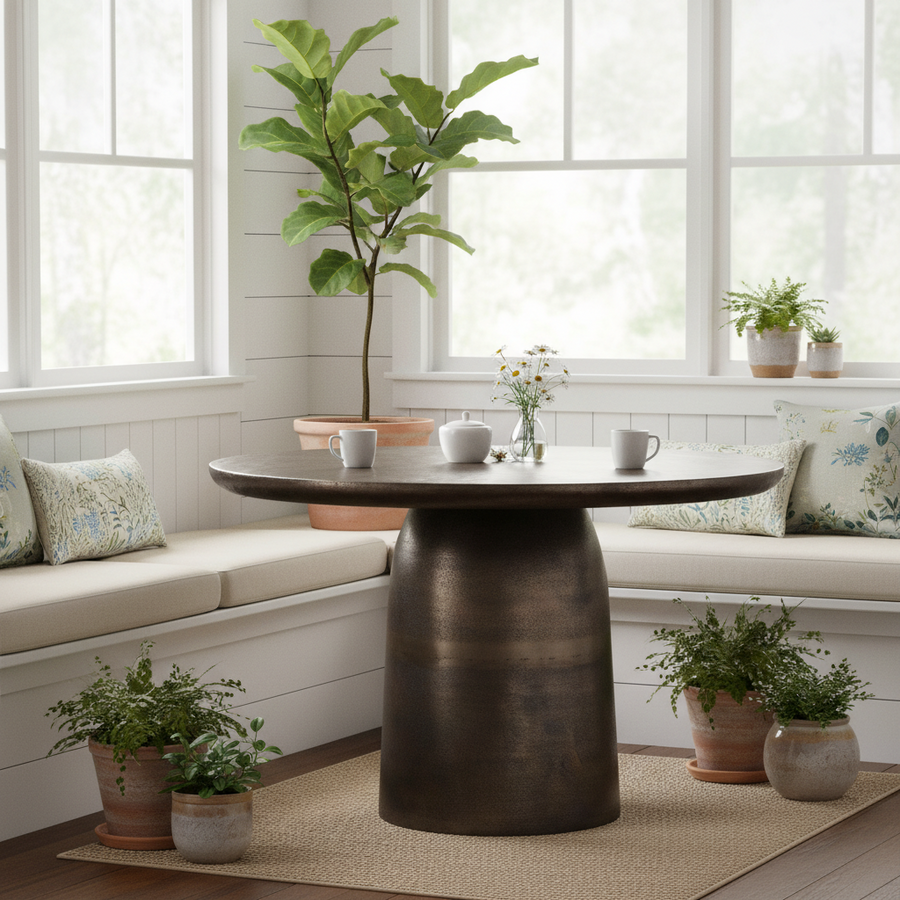 MADRONE BRONZE ALUMINUM BISTRO TABLE