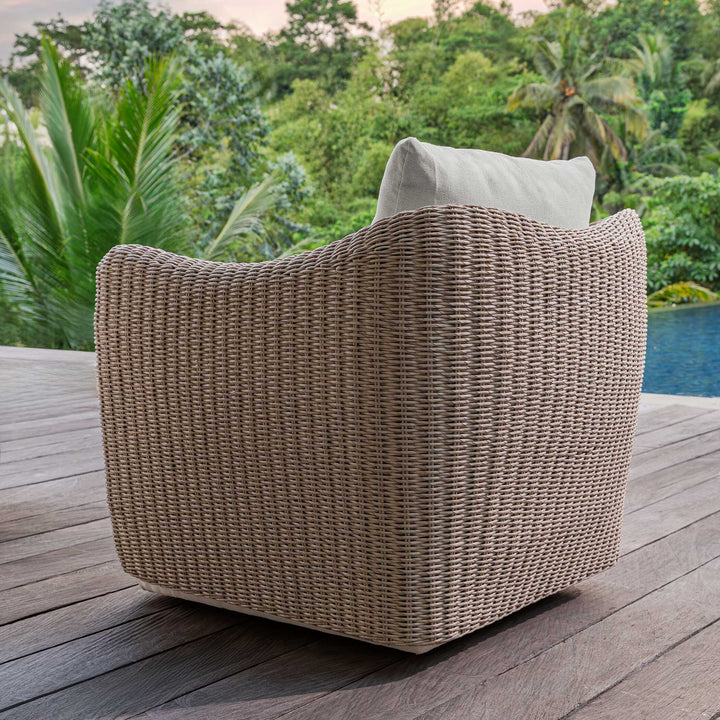SUNSET OUTDOOR SWIVEL LOUNGE CHAIR