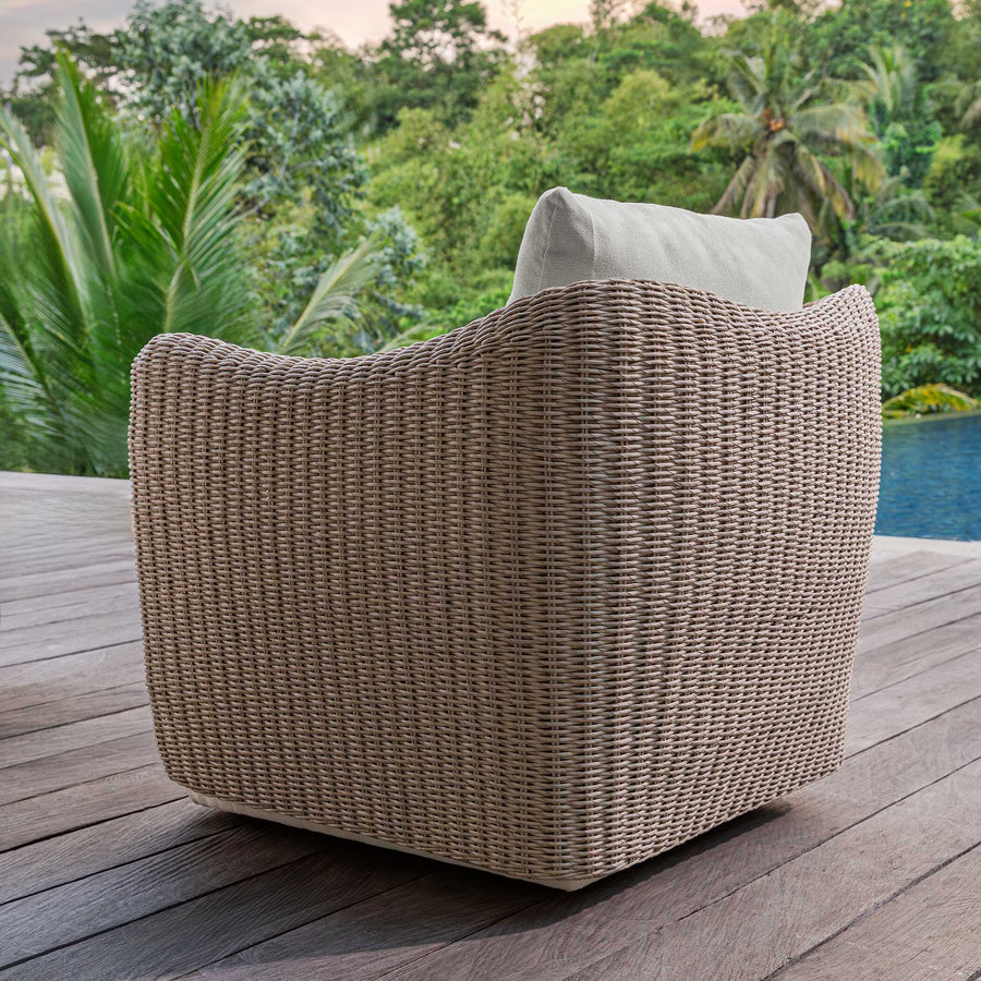 SUNSET OUTDOOR SWIVEL LOUNGE CHAIR