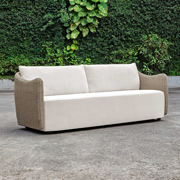 SUNSET WICKER OUTDOOR SOFA