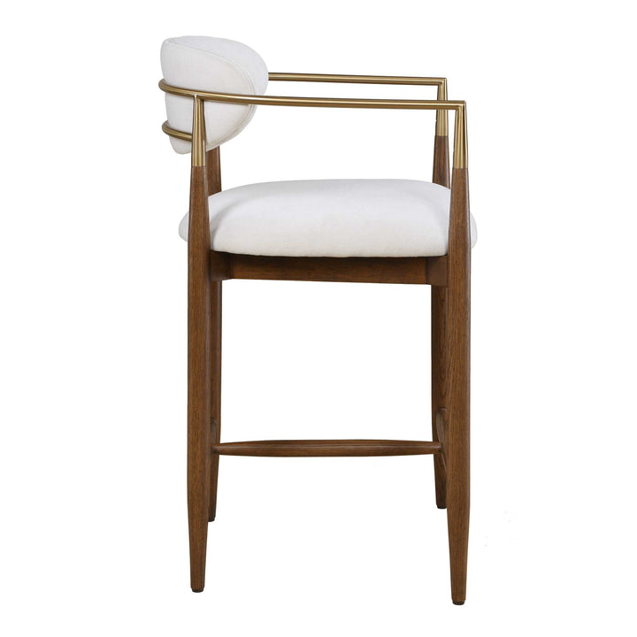 MOXIE WALNUT COUNTER STOOL
