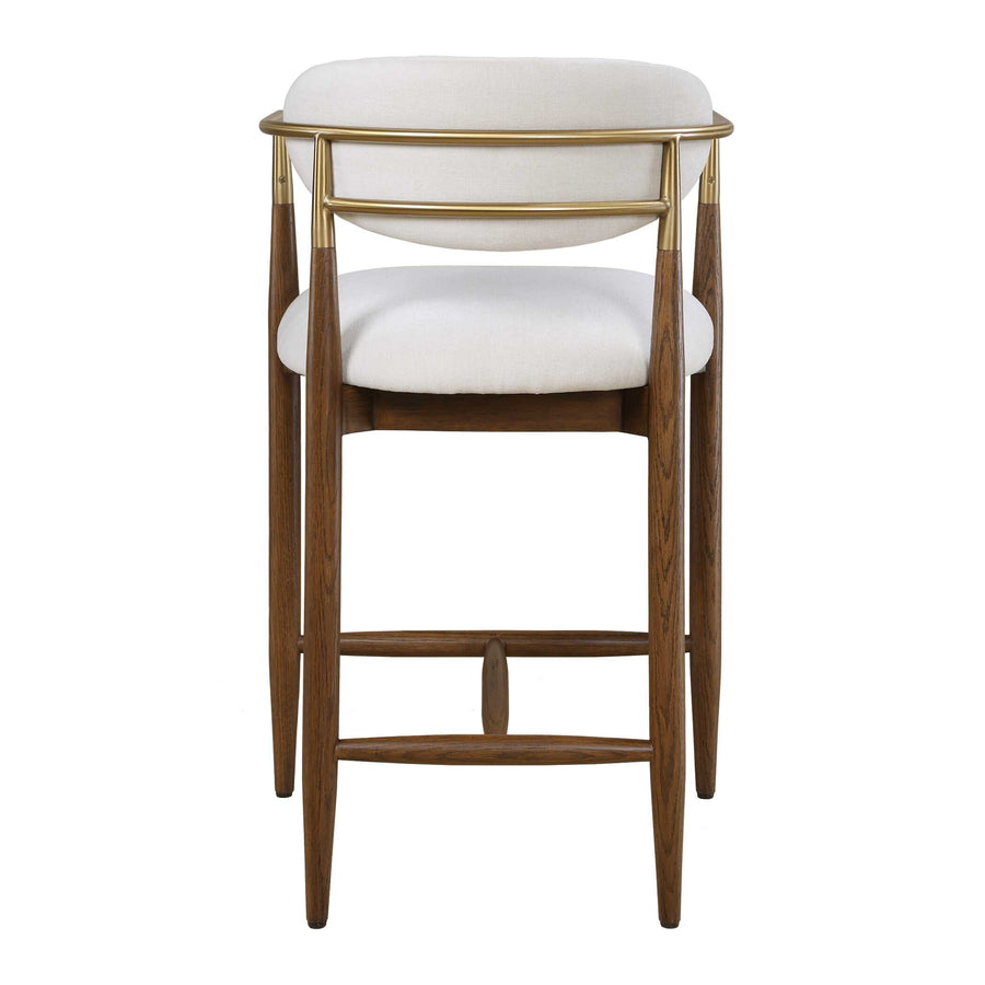 MOXIE WALNUT COUNTER STOOL