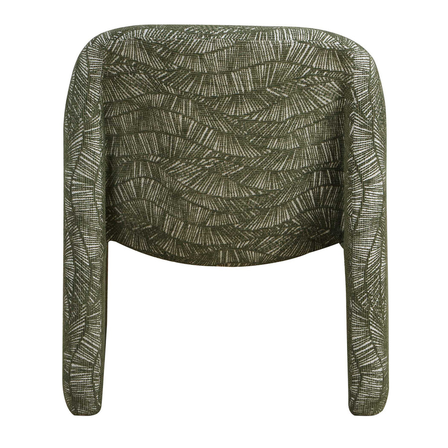 MENLO OLIVE GREEN ACCENT CHAIR