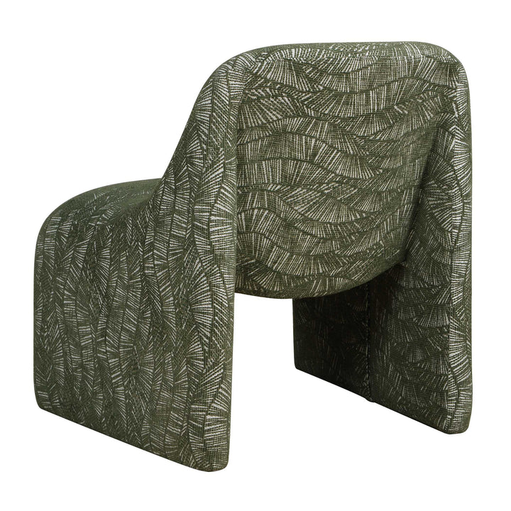 MENLO OLIVE GREEN ACCENT CHAIR