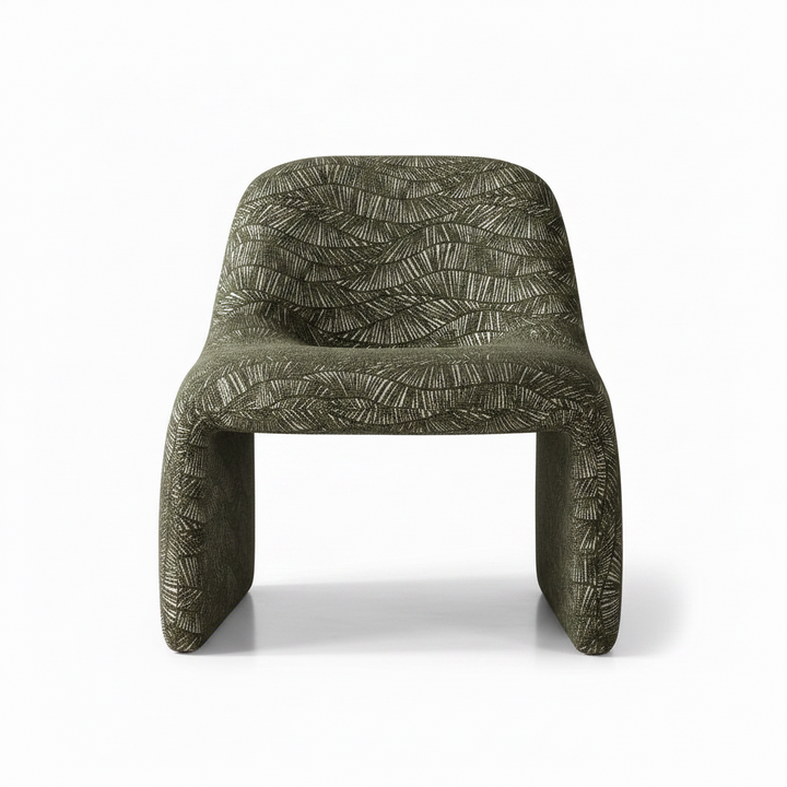 MENLO OLIVE GREEN ACCENT CHAIR