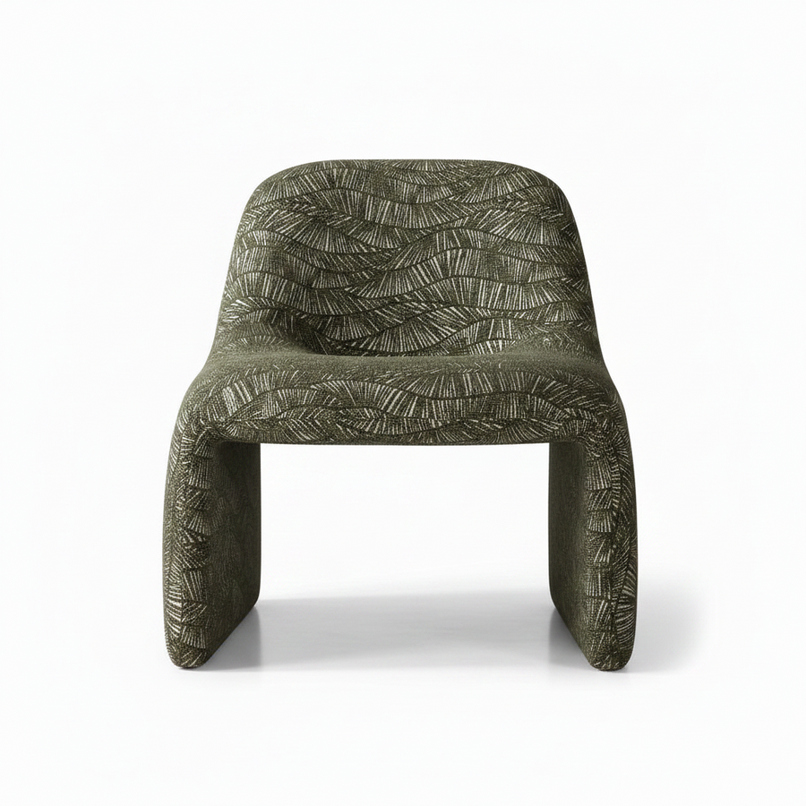 MENLO OLIVE GREEN ACCENT CHAIR
