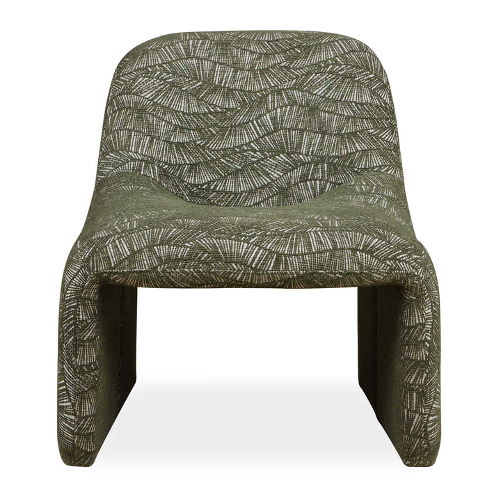 MENLO OLIVE GREEN ACCENT CHAIR