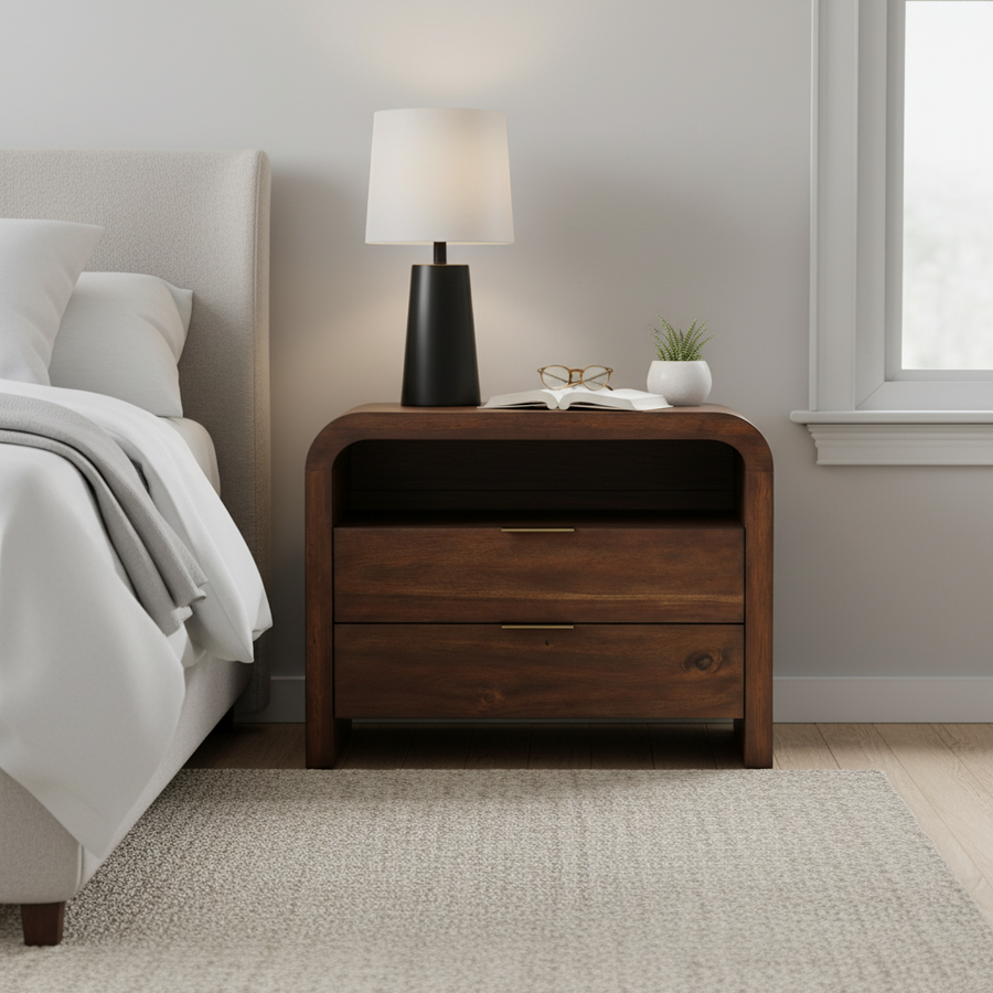 DECATUR DARK WALNUT NIGHTSTAND