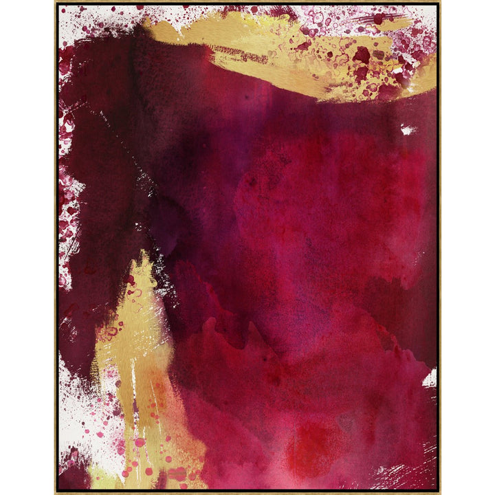 "FUCHSIA SPLASH" CANVAS ART