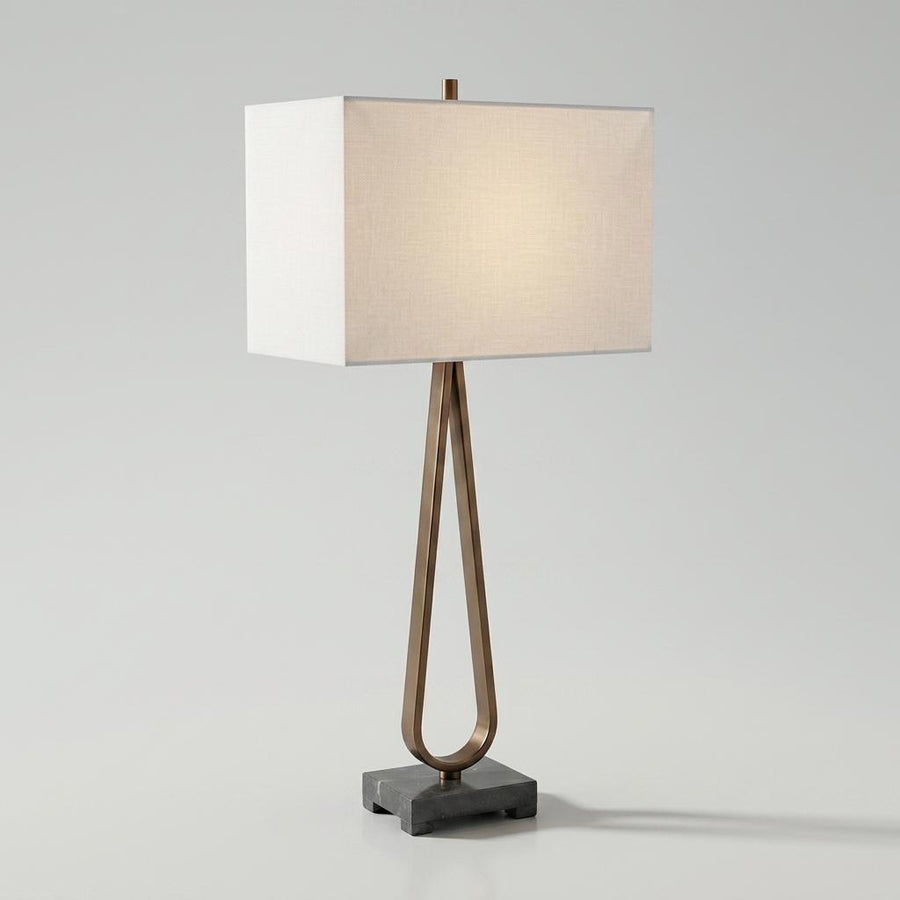 GALLOWAY DARK BRONZE TABLE LAMP