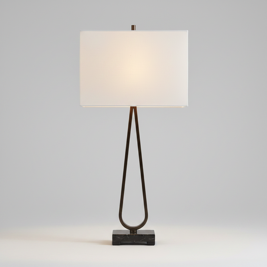 GALLOWAY DARK BRONZE TABLE LAMP