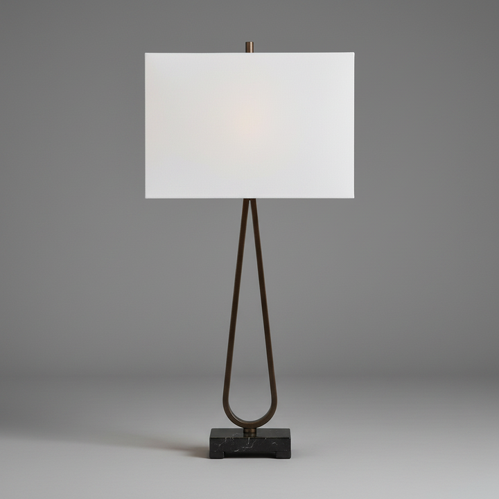 GALLOWAY DARK BRONZE TABLE LAMP