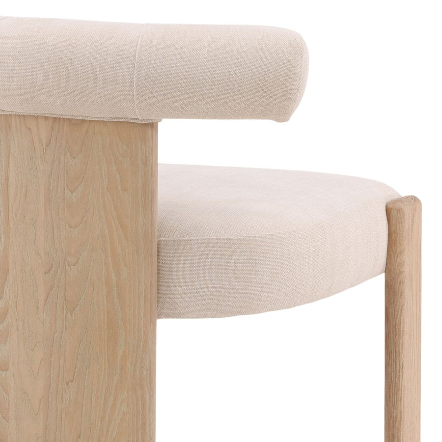 GWEN DINING CHAIR: NATURAL