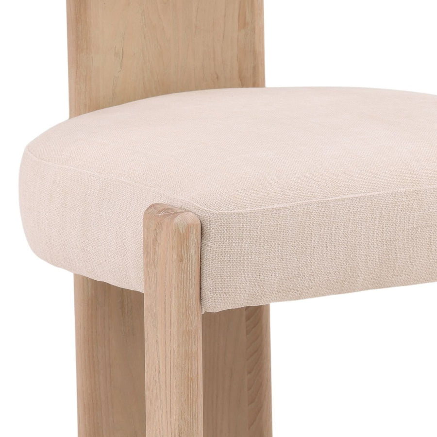 GWEN DINING CHAIR: NATURAL