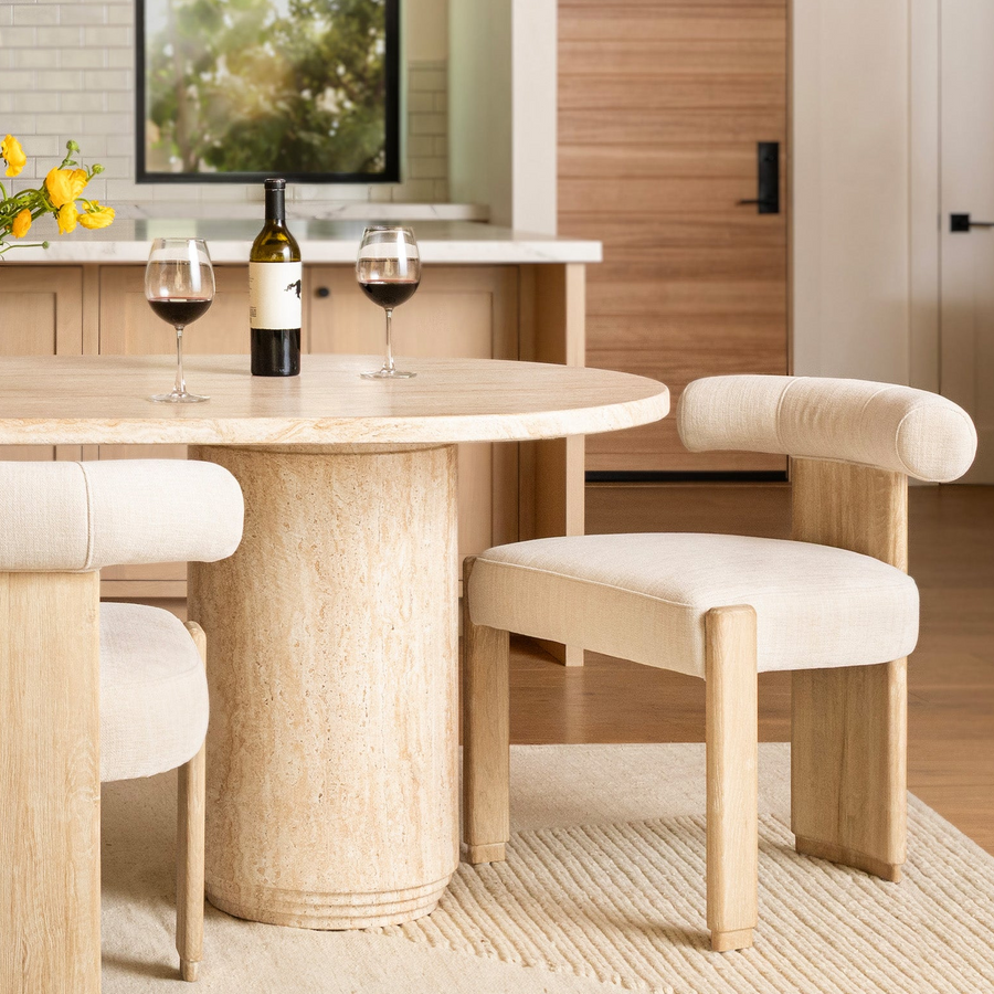 GWEN DINING CHAIR: NATURAL