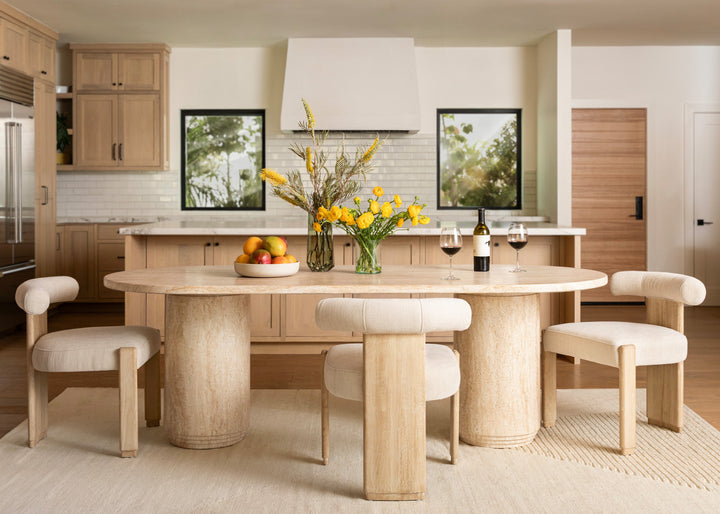 GWEN DINING CHAIR: NATURAL