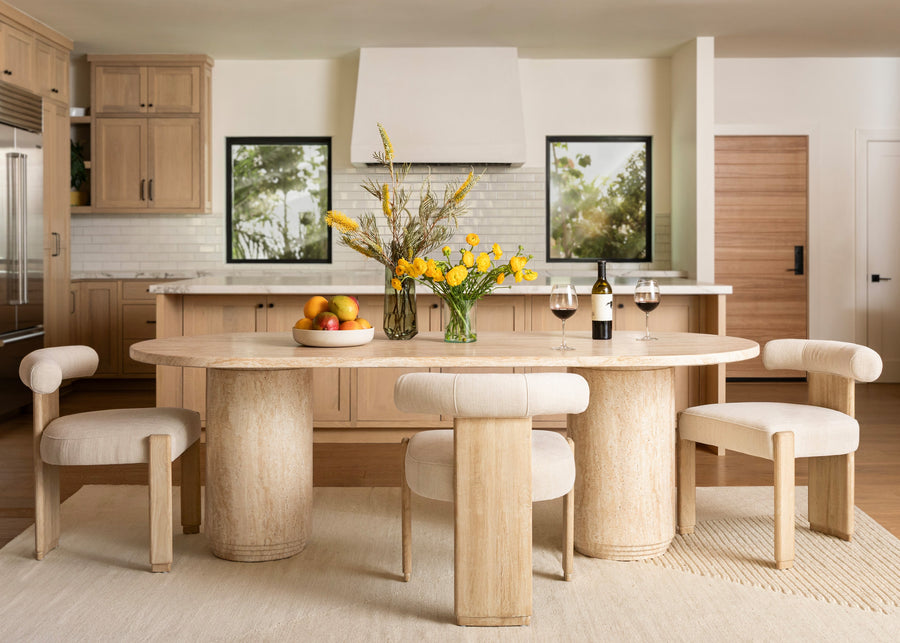 GWEN DINING CHAIR: NATURAL