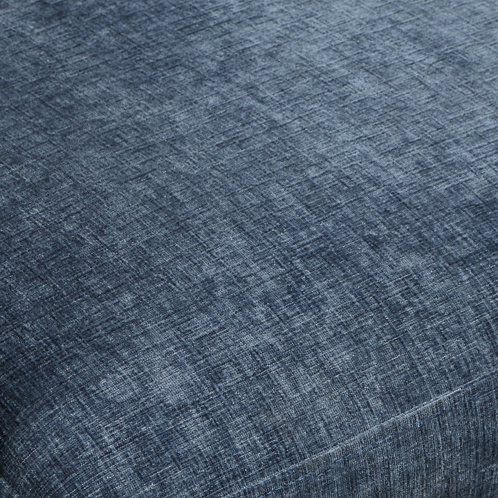 HARBOR TEXTURED VELVET ROLLING DINING CHAIR