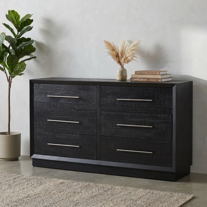 HAROLD BLACK PINE DRESSER