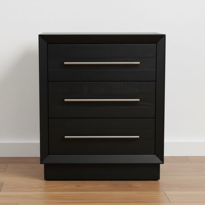 HAROLD BLACK PINE NIGHTSTAND