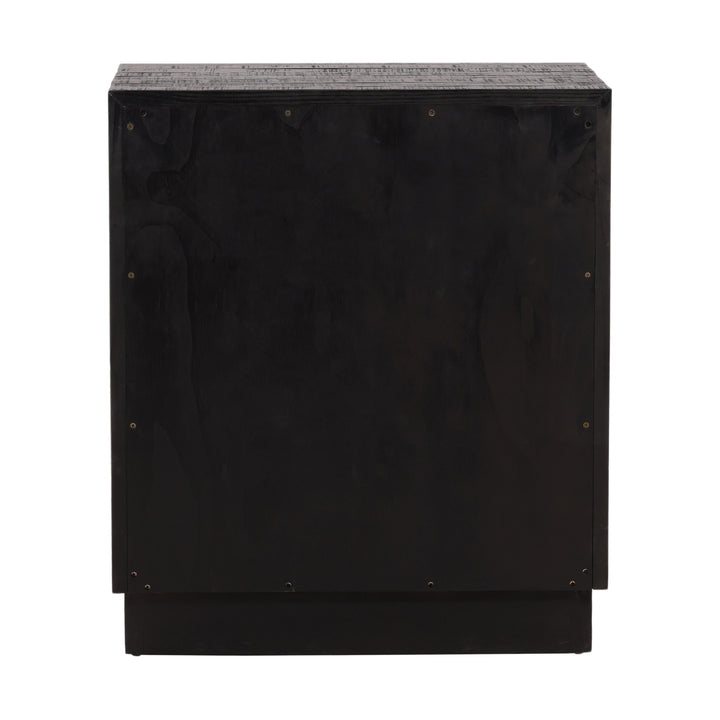 HAROLD BLACK PINE NIGHTSTAND