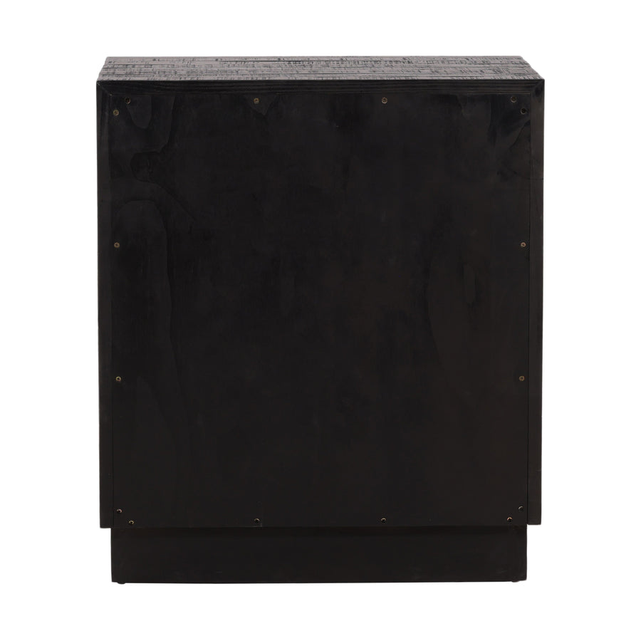 HAROLD BLACK PINE NIGHTSTAND