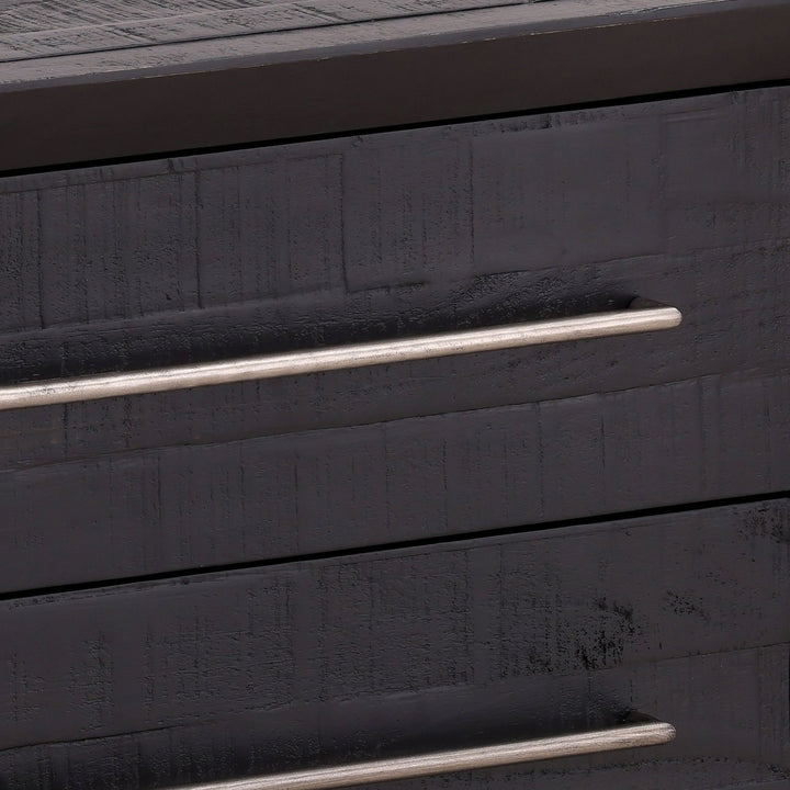 HAROLD BLACK PINE NIGHTSTAND